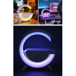 Wireless Charger Lamp, G-Shaped Bluetooth Wireless Speaker