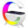 Wireless Charger Lamp, G-Shaped Bluetooth Wireless Speaker