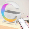Wireless Charger Lamp, G-Shaped Bluetooth Wireless Speaker