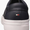 494 Flag Lea Sneakers Tommy Hilfigier Navy Leather UK 7