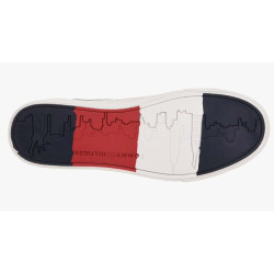 494 Flag Lea Sneakers Tommy Hilfigier Navy Leather UK 7